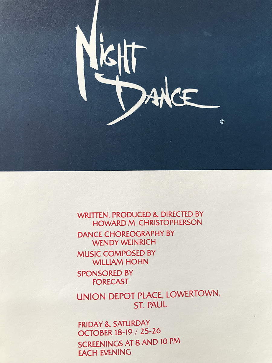 Night Dance Invite
